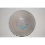 Royal Lancastrian shallow bowl with seagull deign