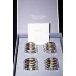 Wedgwood Vera Wang napkin rings