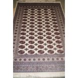 Beige ground bokhara carpet 2.30 x 1.60