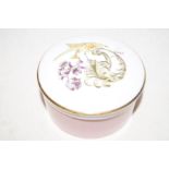 Royal Worcester 2781 hand painted ceramic trinket