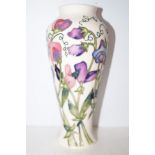 Moorcroft sweetness vase Height 22 cm