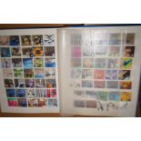 Well stocked album of British stamps