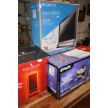 Sony monitor, audio system & Epson printer