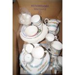 Staffordshire bone china tea set & further ceramic