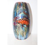 Anita Harris Koi carp vase signed Height 18