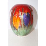 Anita Harris crocus vase signed Height 16 cm