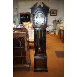 Good quality German 3 weight longcase clock Heigh