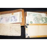 Collection of early mainly British notes to includ