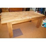 Large Solid pine rustic table