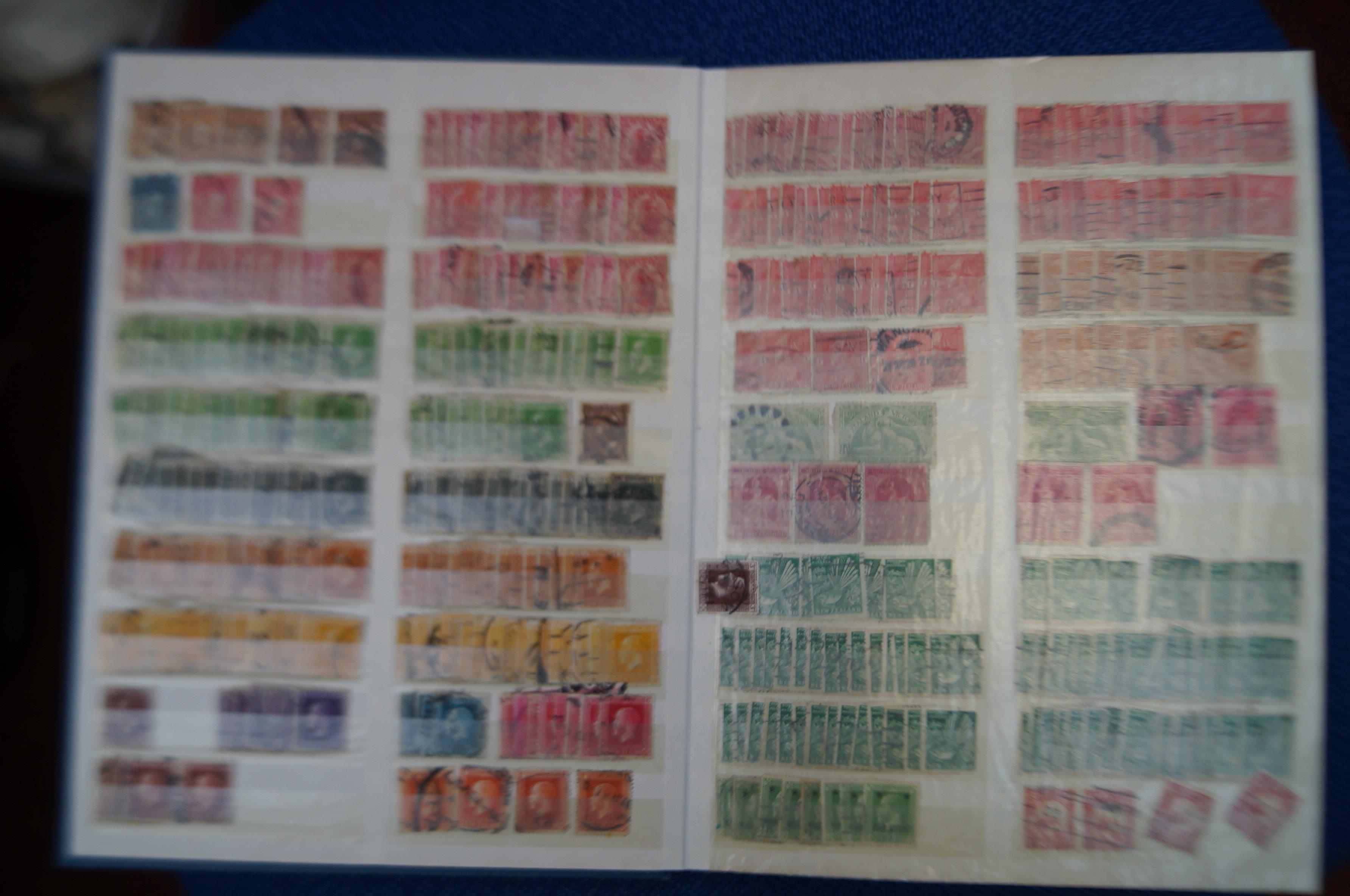 2 Stock Albums of early New Zealand Stamps to incl - Image 3 of 12