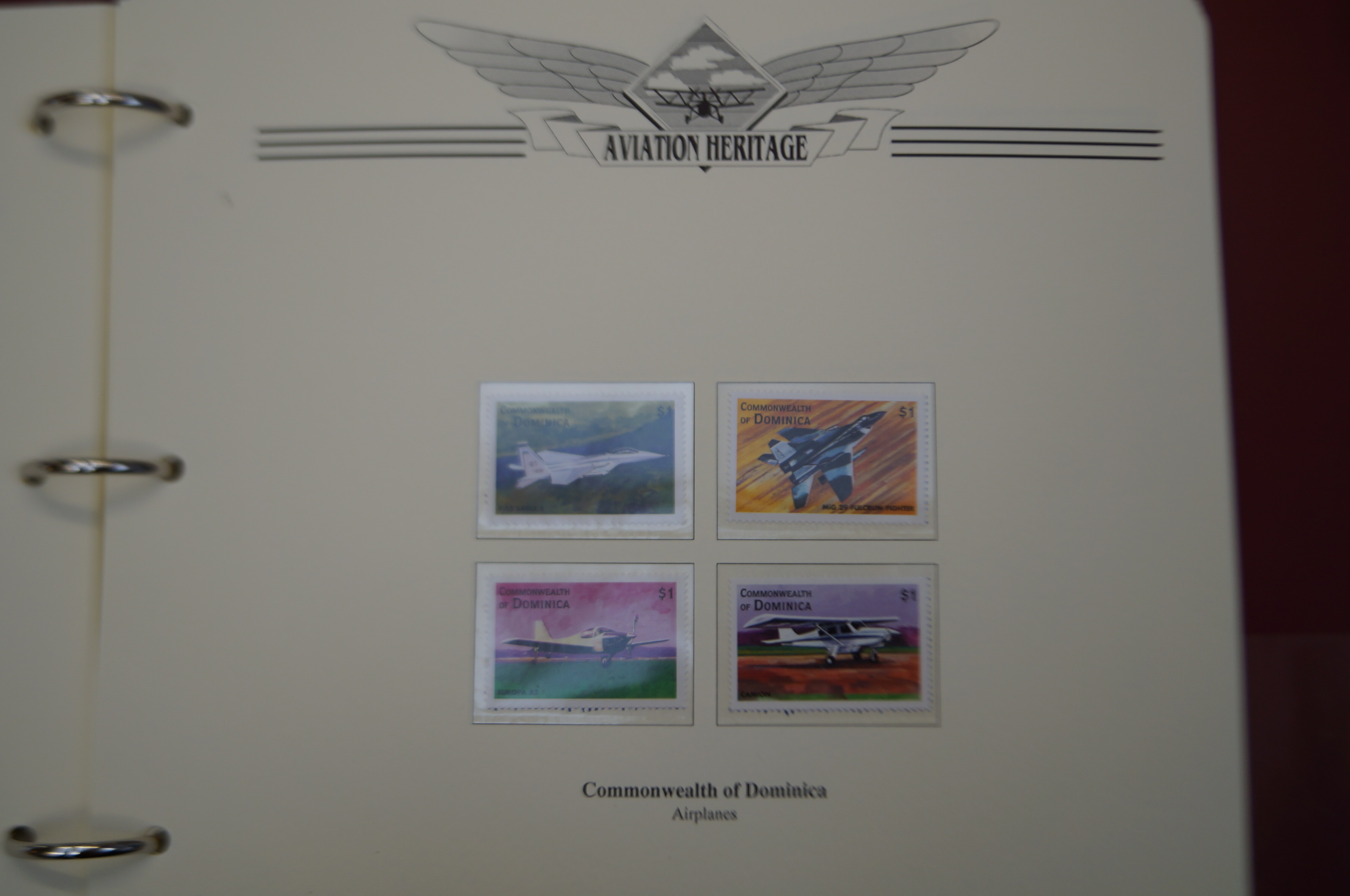 Album of Aviation Heritage Mint Stamps - Image 9 of 10