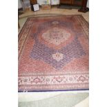 Large good quality floor rug 355cm x 248cm