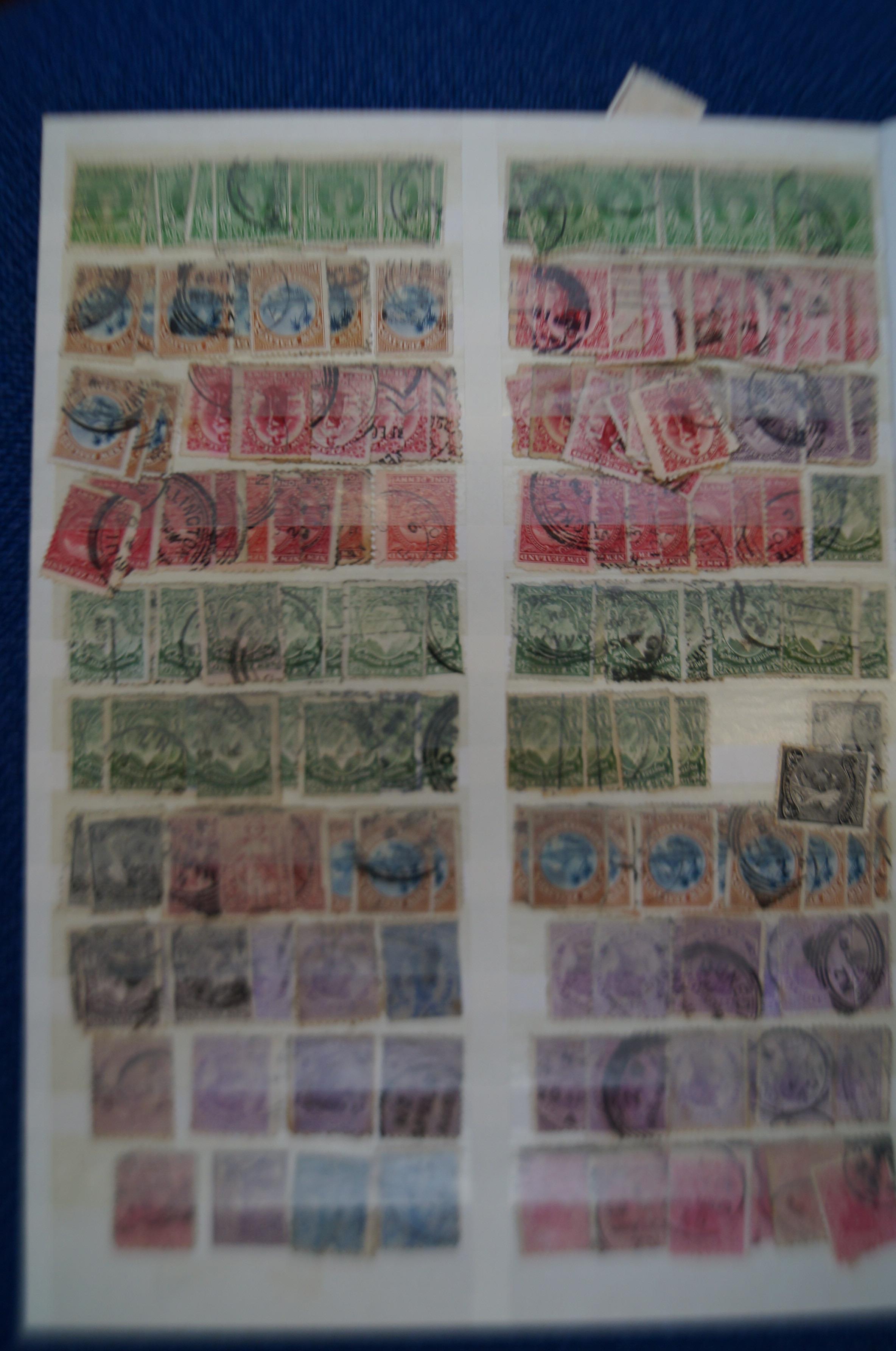2 Stock Albums of early New Zealand Stamps to incl - Image 2 of 12