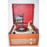 Vintage record player by Birmingham's sound reprod