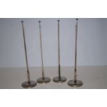 4 Chrome Flagpoles