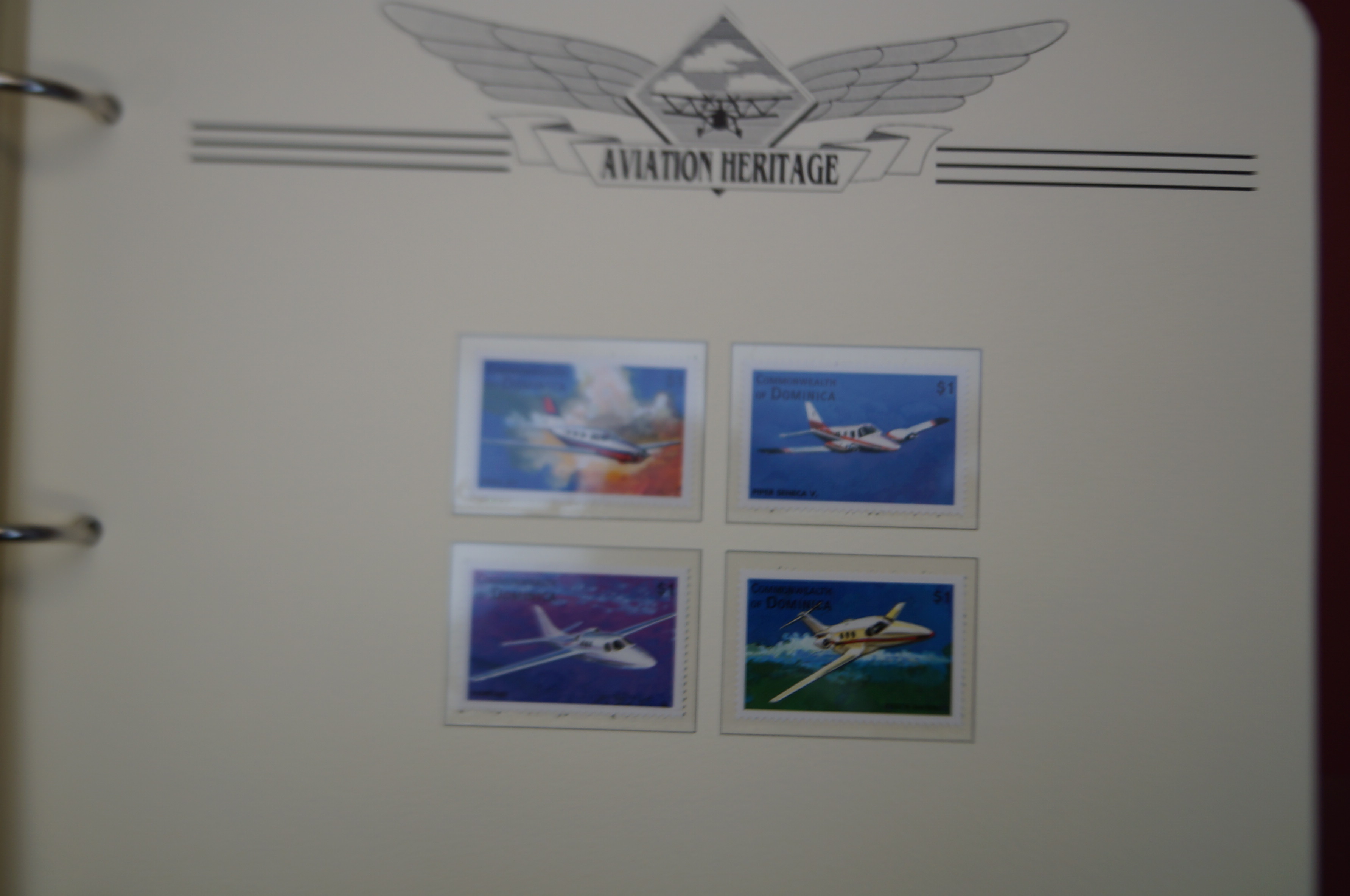 Album of Aviation Heritage Mint Stamps - Image 3 of 10