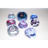 8 Caithness Paperweights