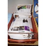 Large box of trade gazette