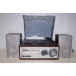 Steepletone turntable CD & radio system