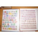 Stock Album of Nigerian Stamps together with one o