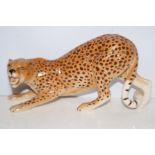 Beswick cheetah standing model 3009 Length 21 cm