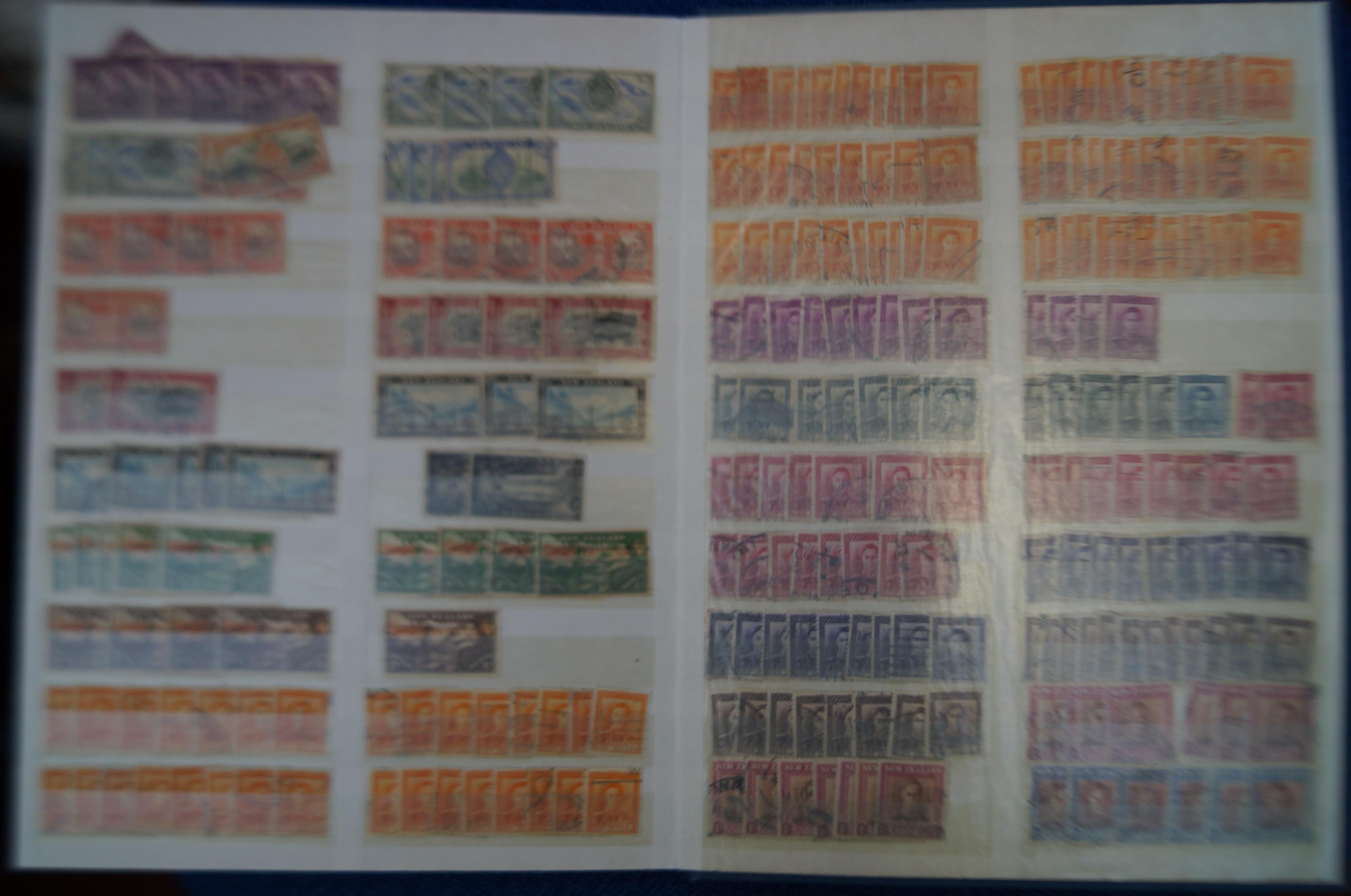 2 Stock Albums of early New Zealand Stamps to incl - Image 5 of 12