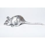 Miniature silver mouse