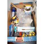 Box of hand tools and others