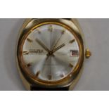 Gents gold plated Citizen Vala-Matic 21 jewel wris