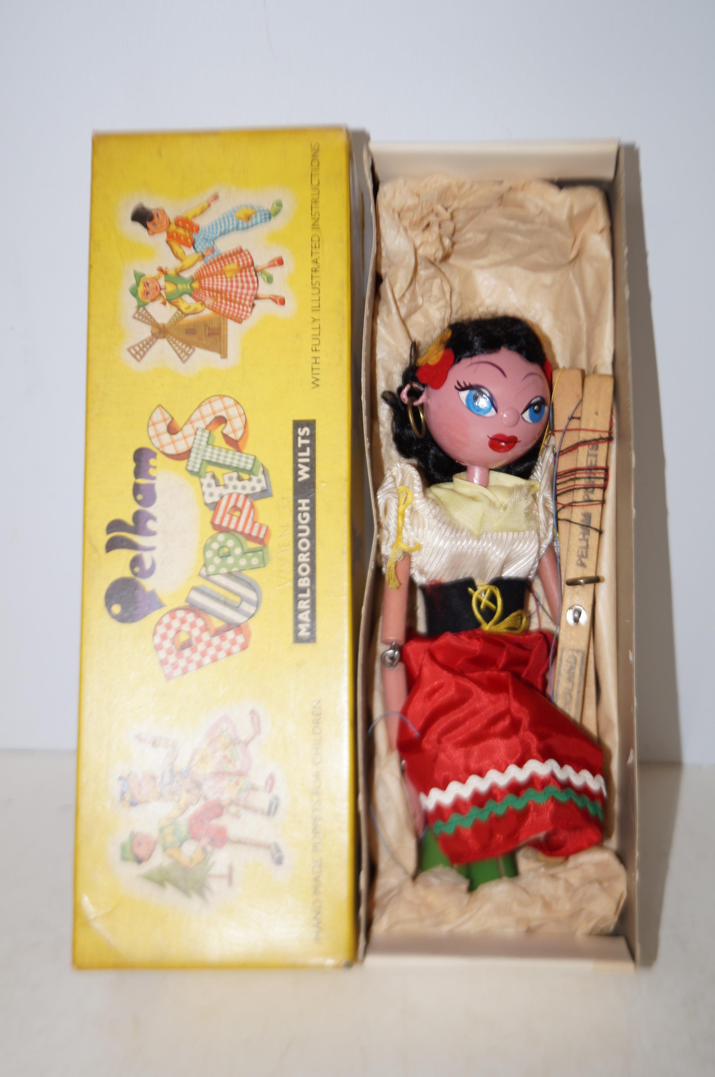 Boxed Pelham puppet