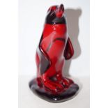 Royal Doulton flambe Peruvian penguin Height 15 cm