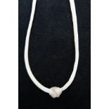 925 Silver rope necklace