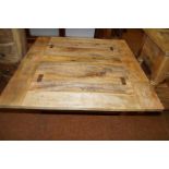 Very good quality hard wood fold out table (As new