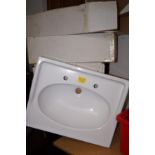 Shopstock of new sinks