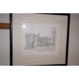 Limited edition framed print by Catherine Fay, Far