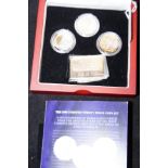 The 2008 undated twenty pence coin set with coa