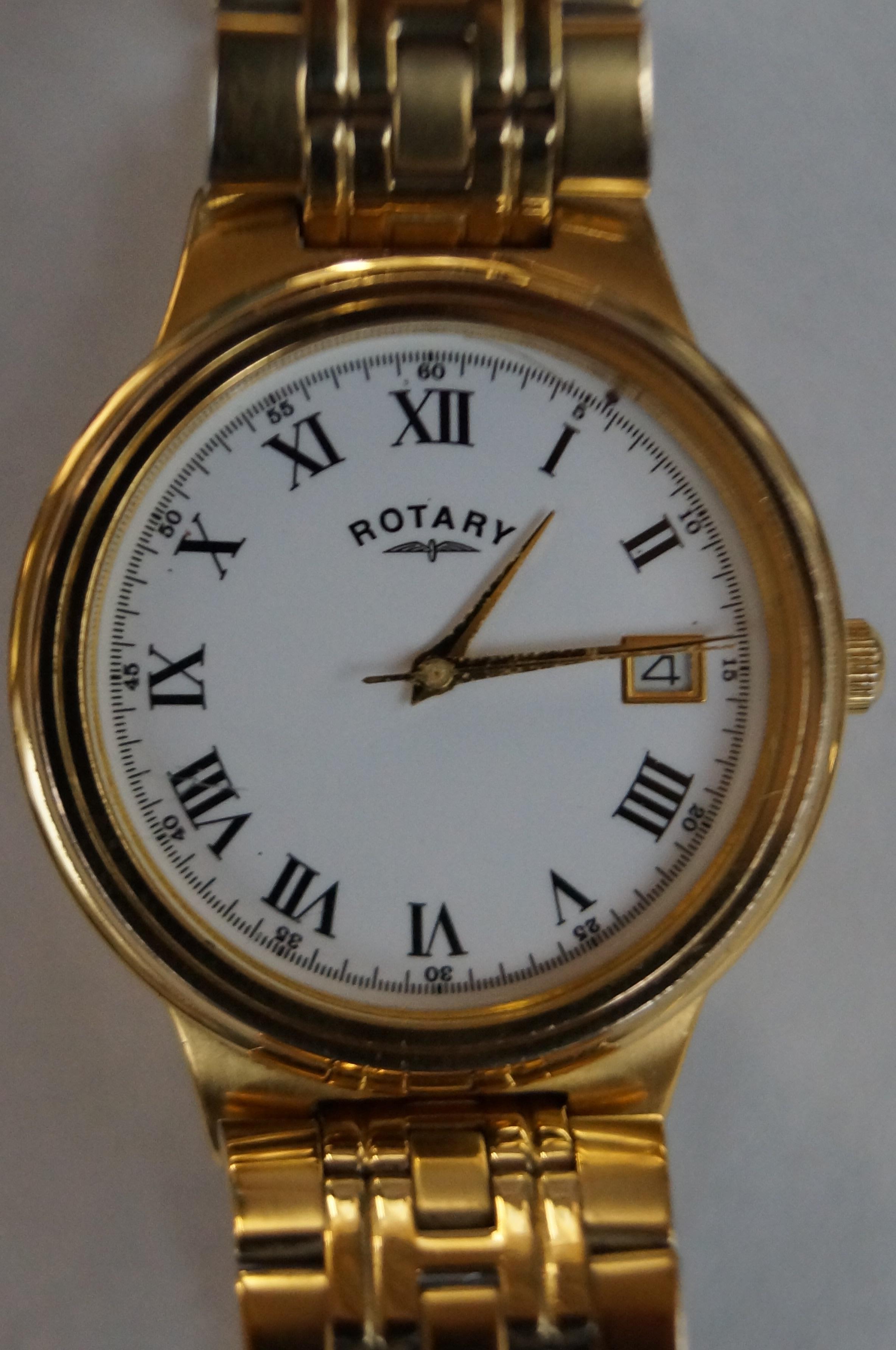 Gents Rotary wristwatch boxed & working