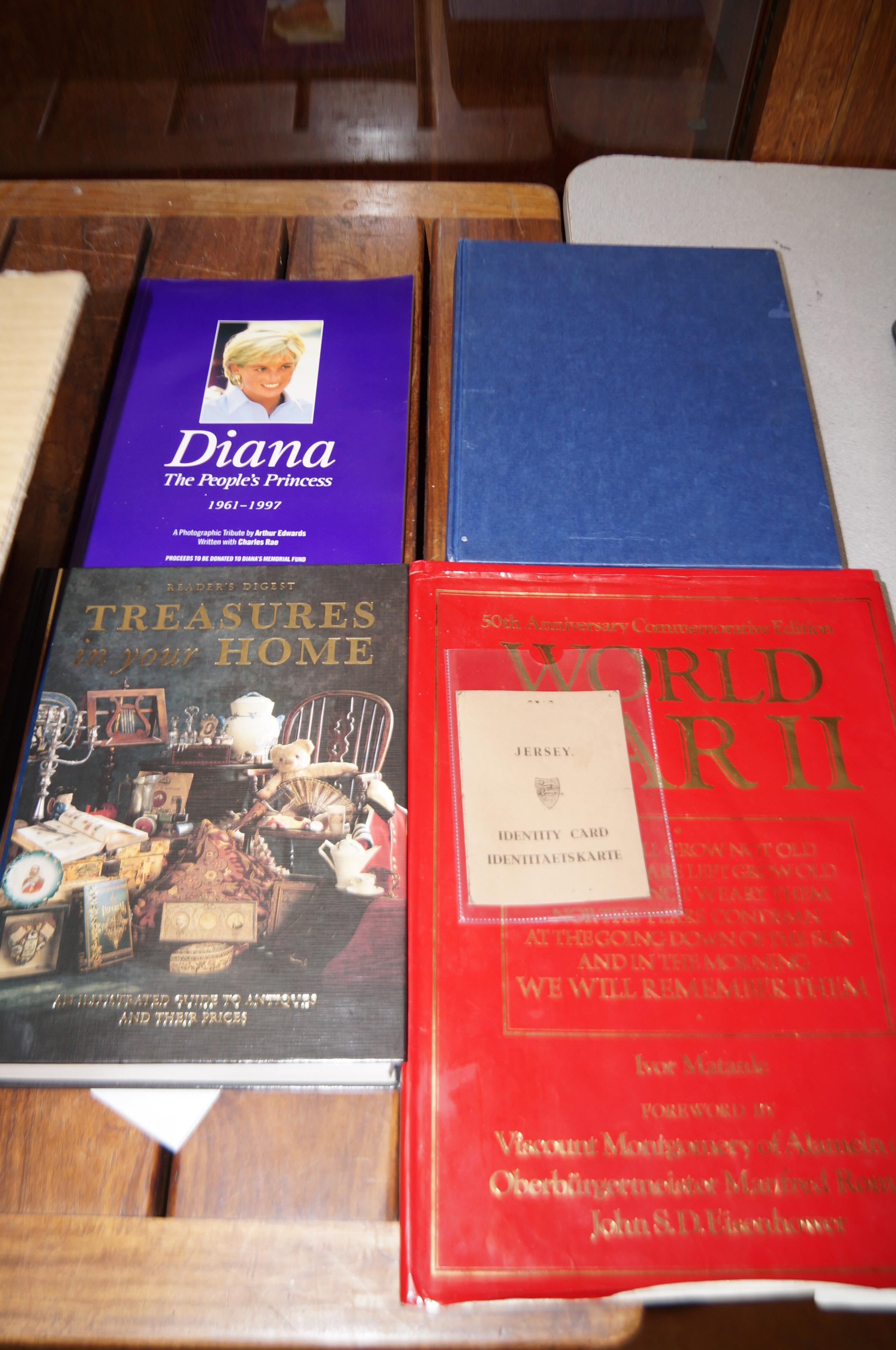 2 princess Diana books & 2 further books to includ