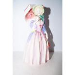 Royal Doulton HN1402 Miss Demure Height 19 cm