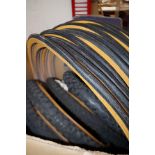 Shopstock of bicycle tyres