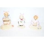 Doulton Brambly hedge Mr Apple Mr Saltapple & Mrs