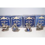 4 Boxed Myth & magic figures