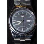 Gents Seiko 5 automatic wristwatch with date app