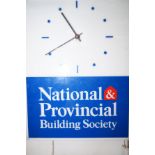National provincial building society wall clock
