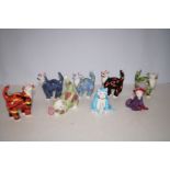 Locombe Willitts designs collection of 8 cats