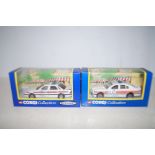 2 Corgi collection model cars