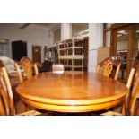 Good quality extending table with 4 chairs