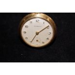 Gold plated ingersoll pocket watch