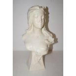 "Isabel bust'' of a 1920's lady Height 39 cm