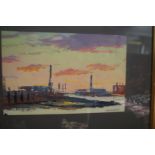 John Henshall framed oil